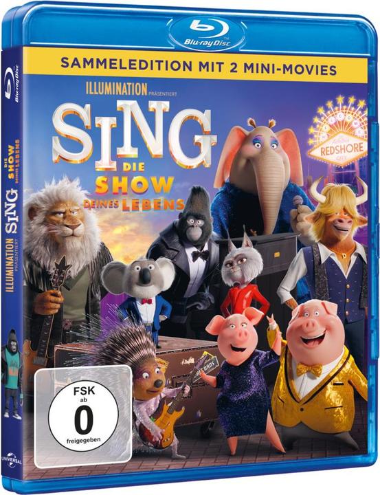 Produktbild Sing 2 - Die Show deines Lebens - Blu Ray (Blu-ray, 2022, Deutsch, Englisch)