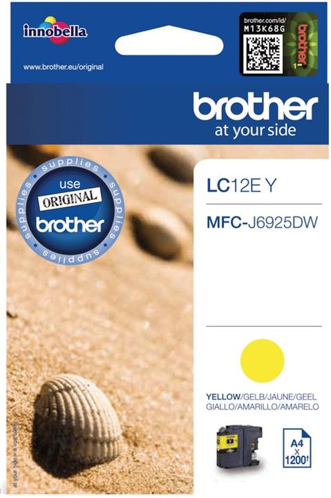 Produktbild Brother LC-12EY INK FOR MFCJ6925DW (Y)