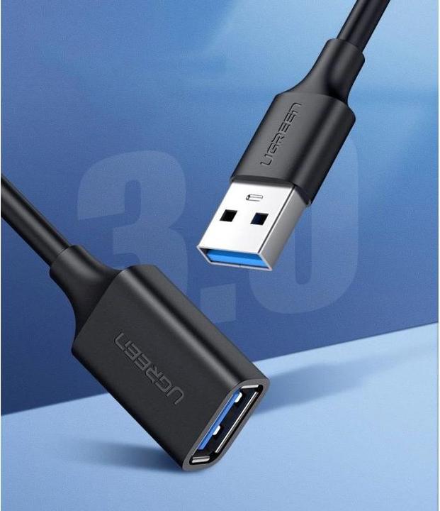 Productafbeelding Ugreen USB 3.0 verlengkabel type A mannelijk naar vrouwelijk (3 m, USB 3.0)