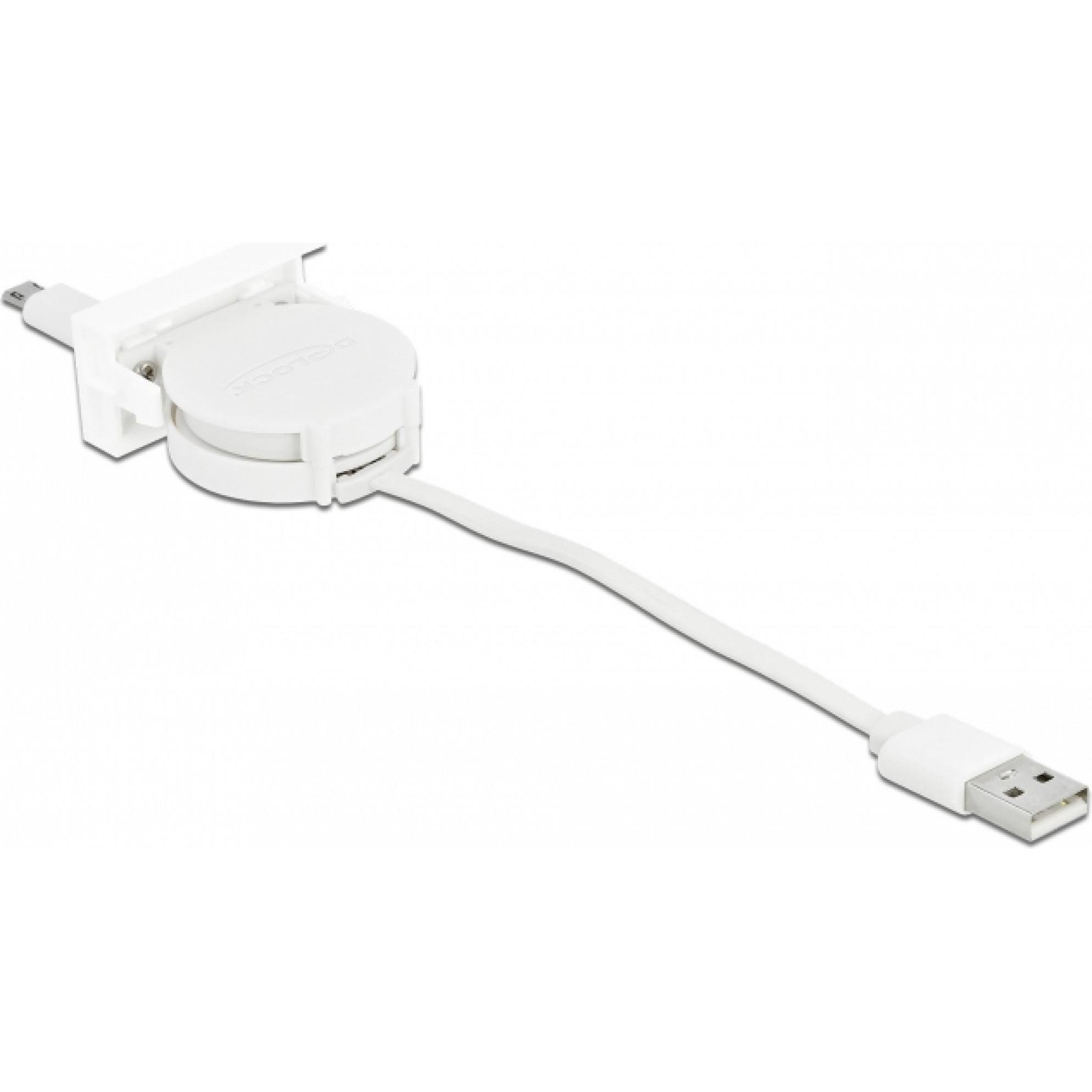 Thumbnail - Delock Easy 45 USB-Kabel (0.50 m, USB 2.0), USB Kabel
