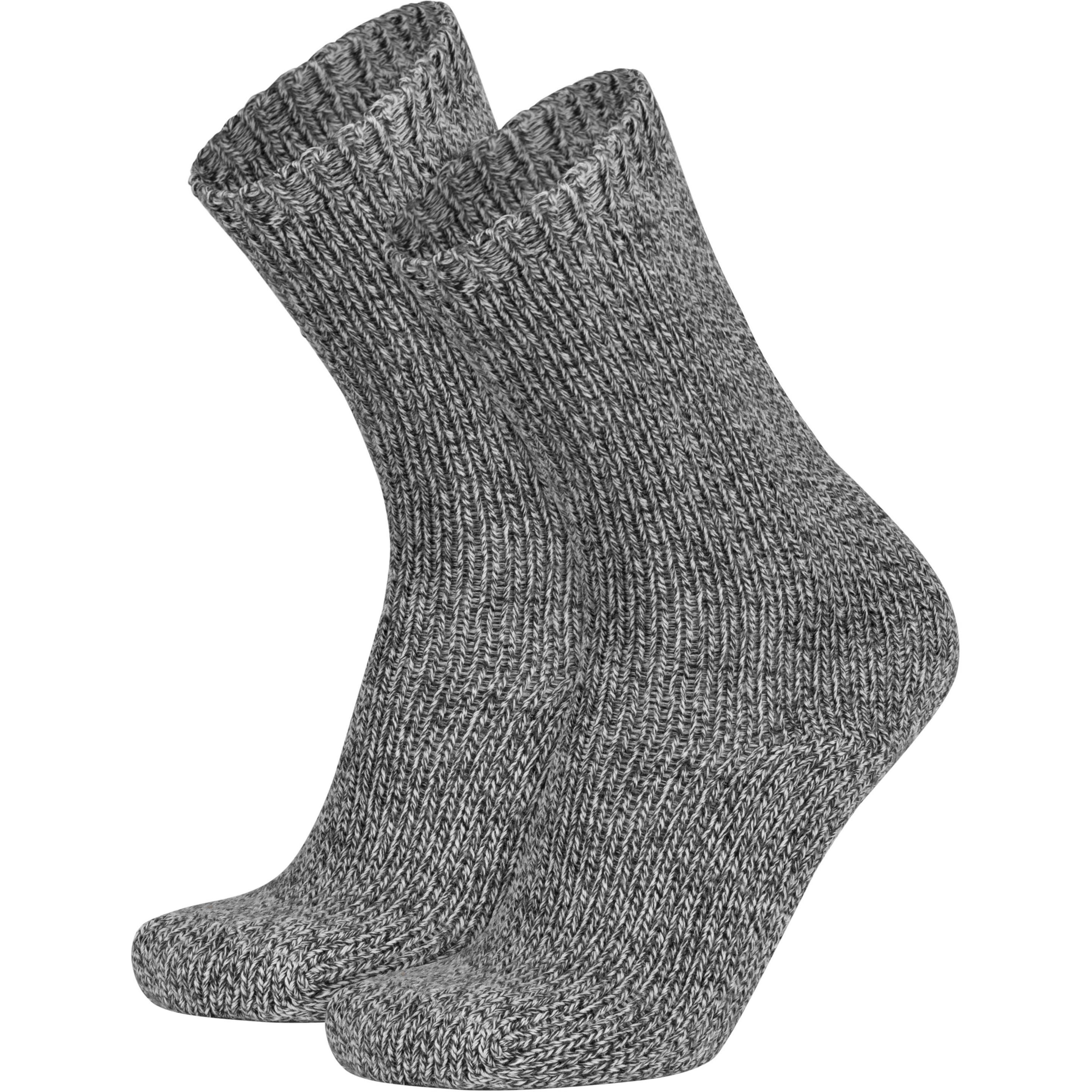 Thumbnail - Normani, Herren, Socken, 2 Strickwollsocken aus Baum- und Schafwolle, Grau, (2er Pack, 35 - 38)