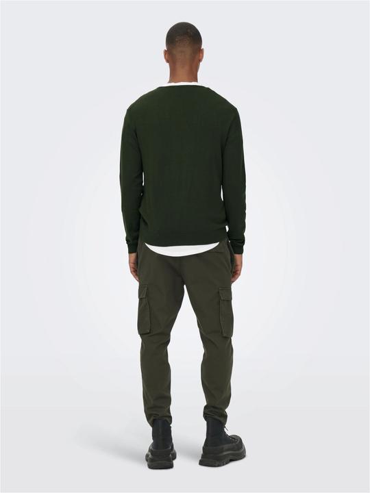 Produktbild Only & Sons Einfarbig Strickpullover (XXL)