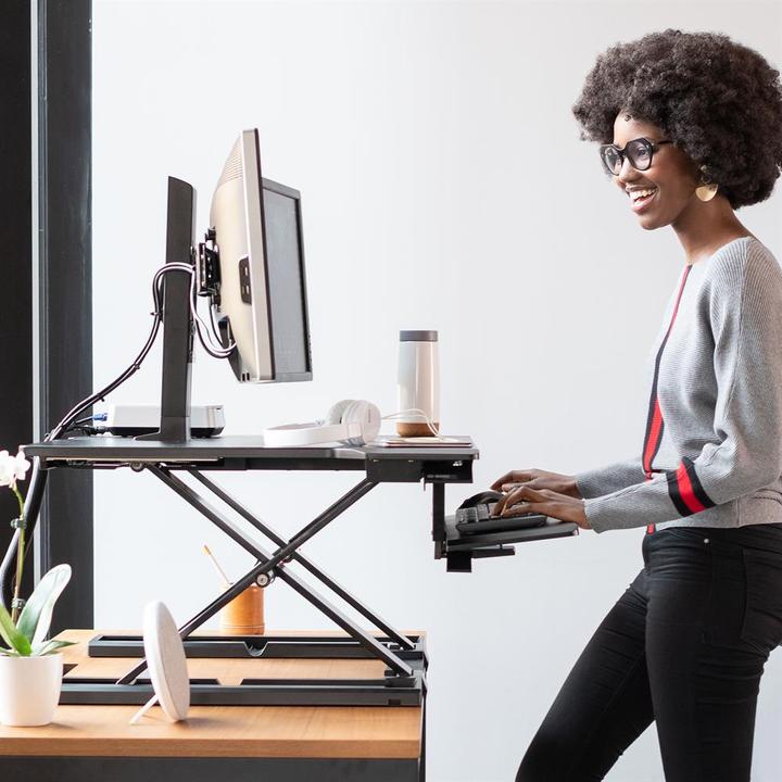 Produktbild Ergotron WorkFit Steh-Sitz Arbeitsplatz