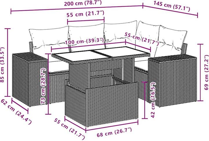 Produktbild vidaXL Giselle