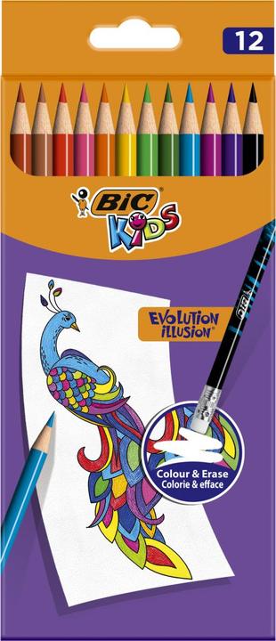 Image du produit Bic Crayons de couleur Evolution (12x)