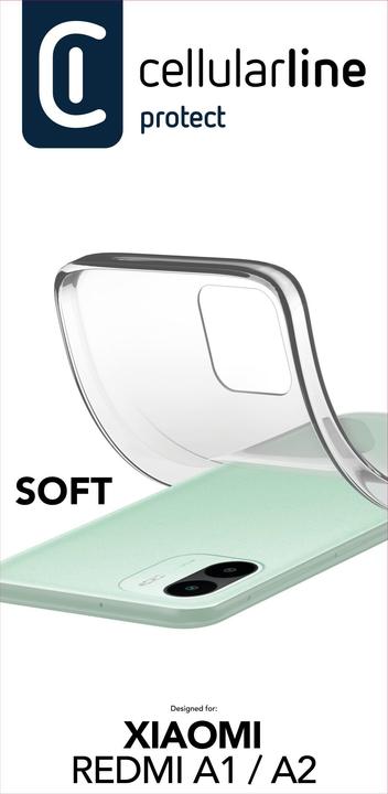 Actual product image Cellularline Soft - Redmi A1 / A2 (Xiaomi Redmi A1)