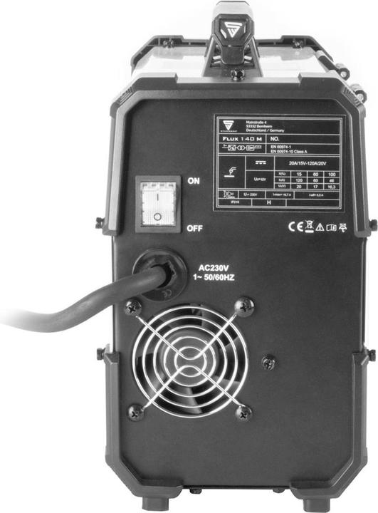 Produktbild Stahlwerk Fülldraht Schweissgerät FLUX 140 M Vollausstattung