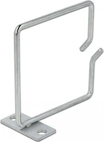 Actual product image Delock Cable bracket 80 x 80 mm with laterally offset mounting plate metal