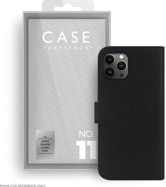 Produktbild Case FortyFour Book-Cover No.11 black (Apple iPhone 14 Pro Max)