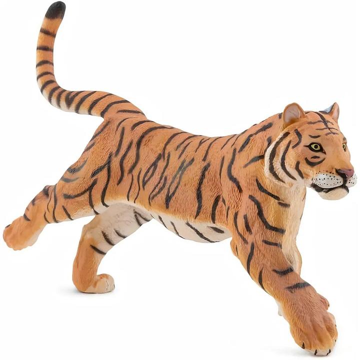 Image du produit Magni Papo Spielfigur Laufender Tiger orange/schwarz 7cm
