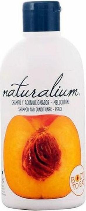 Naturalium Shampoo & Cond Peach (400 ml, Flüssiges Shampoo)