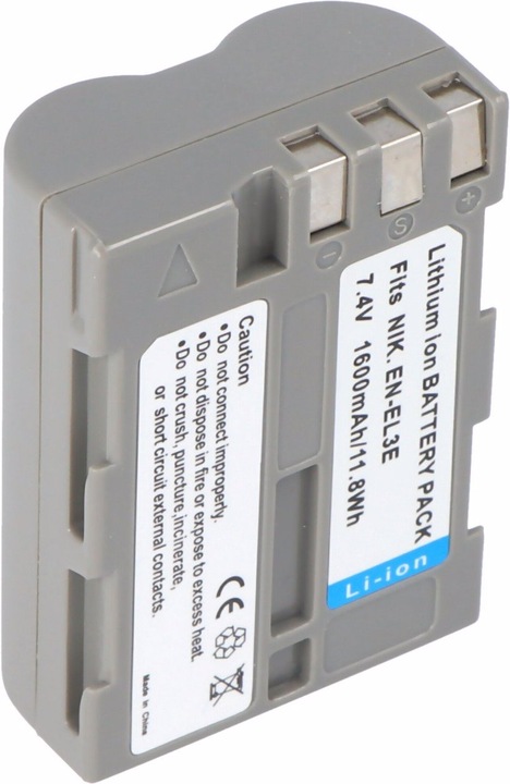 Actual product image AccuCell Battery suitable for Nikon D50 (Rechargeable battery)