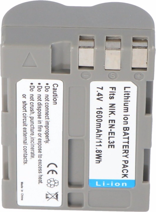 Actual product image AccuCell Battery suitable for Nikon D50 (Rechargeable battery)
