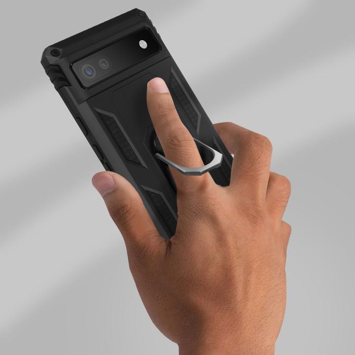 Produktbild Avizar stossfeste Handyhülle mit Ring Series (Google Pixel 6a)