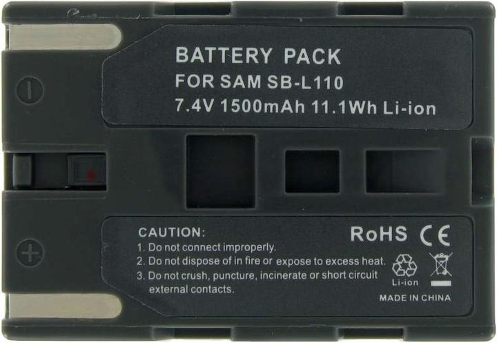 Actual product image AccuCell Akku MEDION SB-L110, MD9021 (Camera battery)
