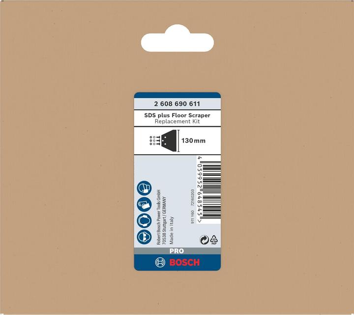 Produktbild Bosch Professional Zubehör PRO SDS plus Floor Scraper, 130 mm (130 mm)