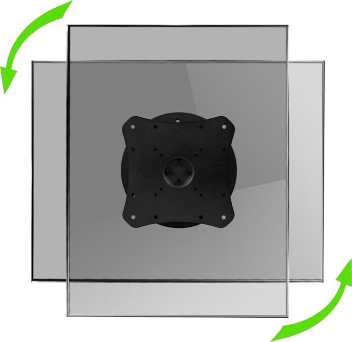 Produktbild MonLines MWH007B Monitor Wandhalterung mit Pivot-Funktion (Wand, 37", 50 kg)