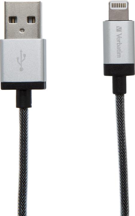 Image du produit Verbatim LightningCable Slver 30CM iPad (0.30 m, USB 2.0)
