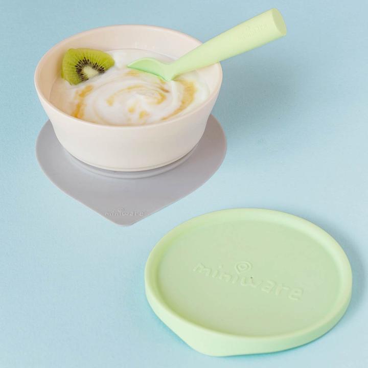 Produktbild Miniware First Bite Geschirrset, Vanilla/Keylime