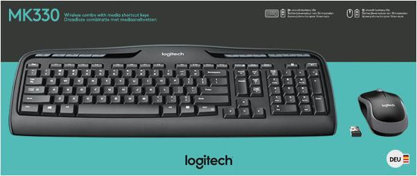Actual product image Logitech MK330 (DE, Wireless)