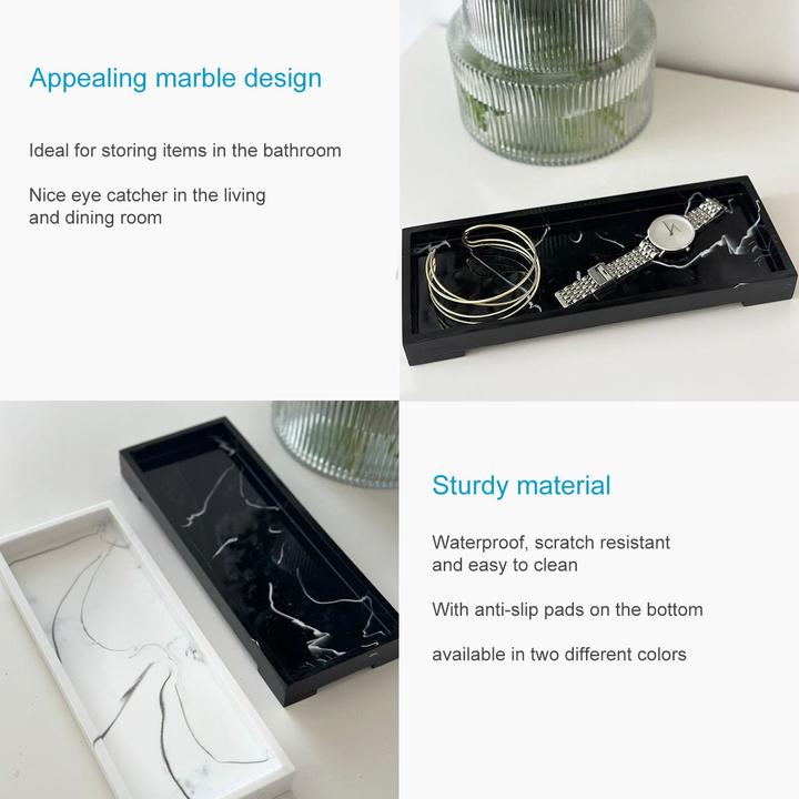 Produktbild Intirilife Aufbewahrungstablett WC-Ablage Servierbrett