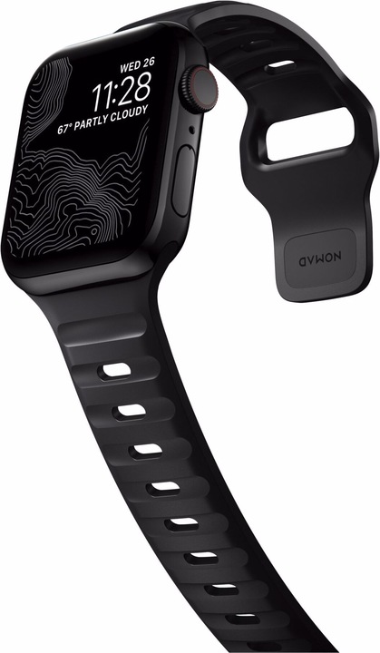 Produktbild Nomad Sport Strap V2 44mm/42mm (44 mm, 42 mm, 45 mm, 49 mm, Kunststoff, Aluminium, Apple Watch Series 4, Apple Watch Series 5, Apple Watch Series 6, Apple Watch SE)