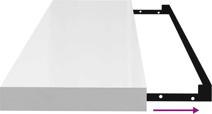 Actual product image vidaXL Lacey (23.50 x 90 x 3.80 cm)