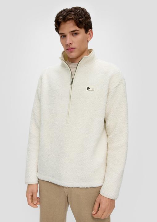 Produktbild s.Oliver Sweatshirt Sweatshirt aus Teddy (XXL)