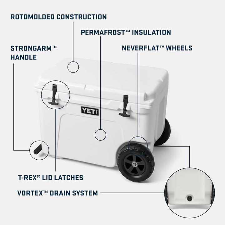 Actual product image Yeti Tundra Haul Kühlbox mit Rollen und Handgriff