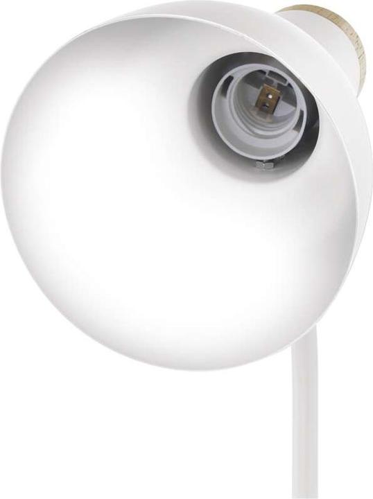 Immagine prodotto Emos Schreibtischlampe POPPY, weiss (E27)