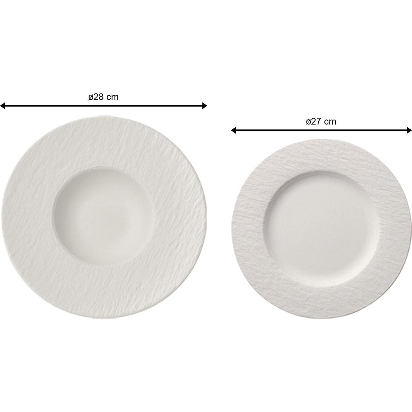 Thumbnail - Villeroy & Boch, Geschirrset, Teller-Set Manufacture Rock (2 Stück)
