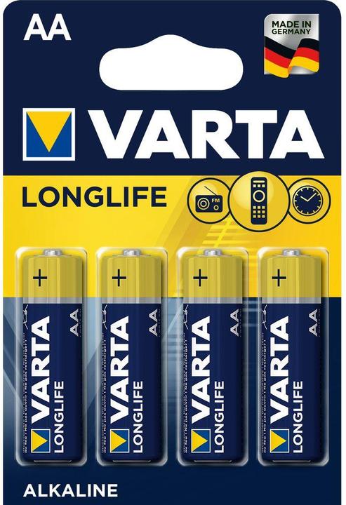 Produktbild Varta Longlife (4 Stk., AA, 2800 mAh)