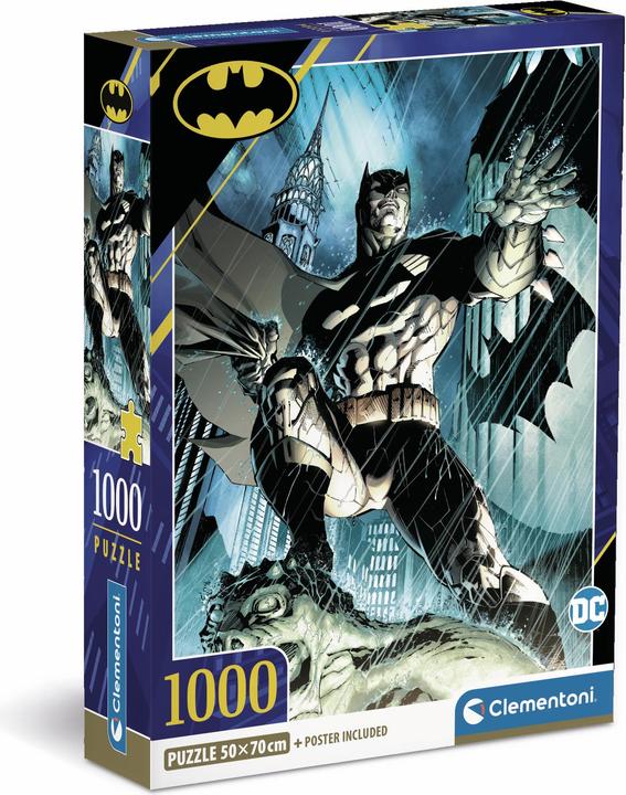Clementoni Puzzle 1000 Tage Compact Batman (1000 Teile)