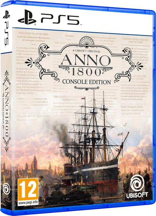 Image du produit Ubisoft Anno 1800 (PS5, EN)