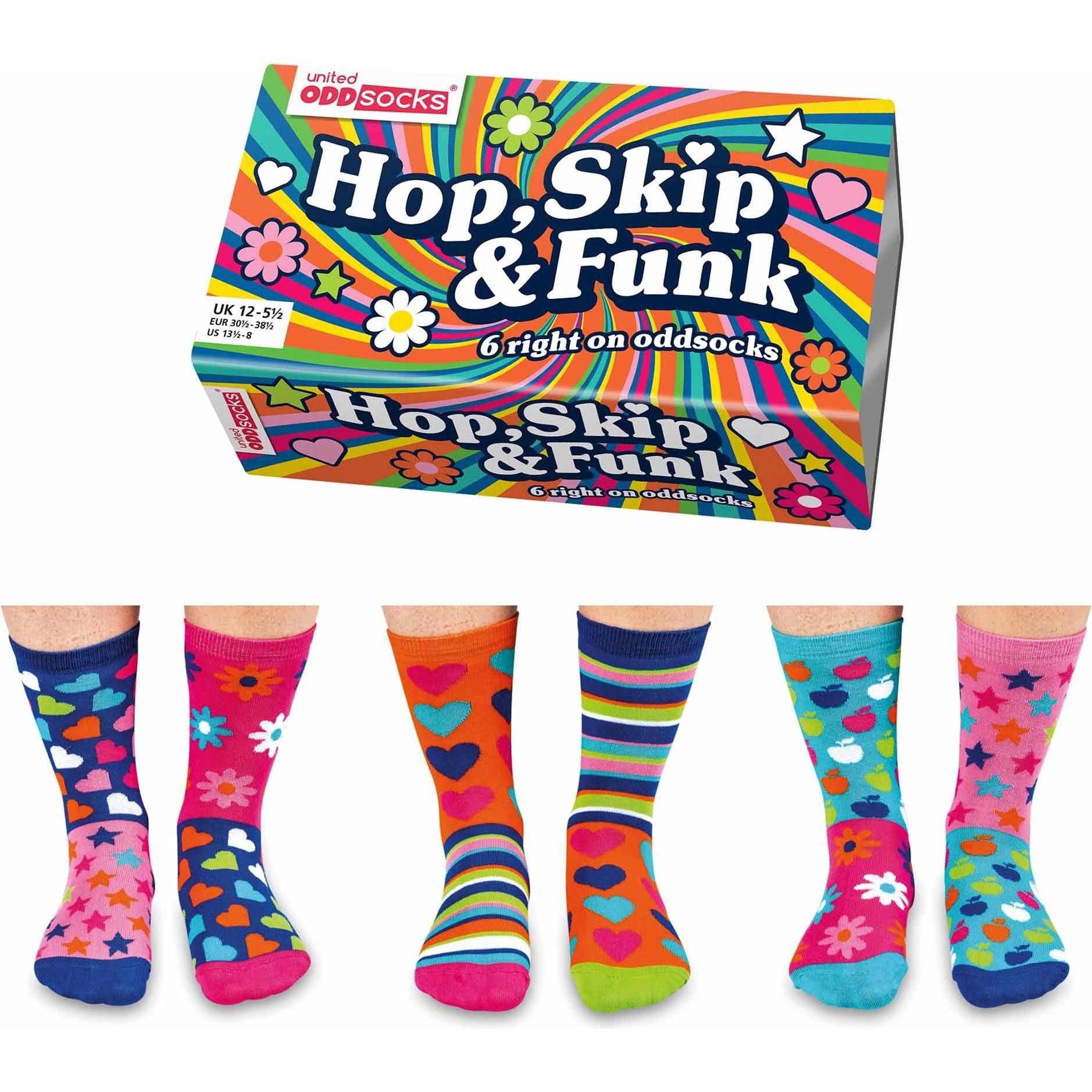 Thumbnail - United Oddsocks, Mädchen, Socken, Kids, Mehrfarbig, (Einzelpack, 30 - 38)