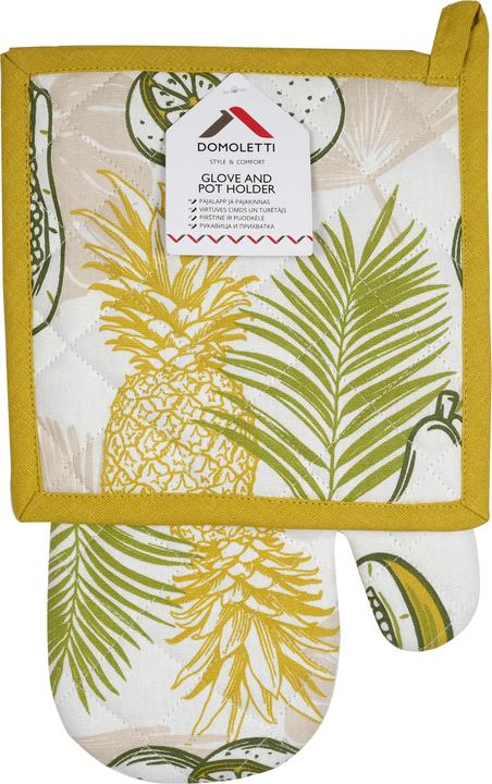 Produktbild Domoletti GLOVE+OVEN MITT PMM/G14084C 18X31/20X20 (Blau)