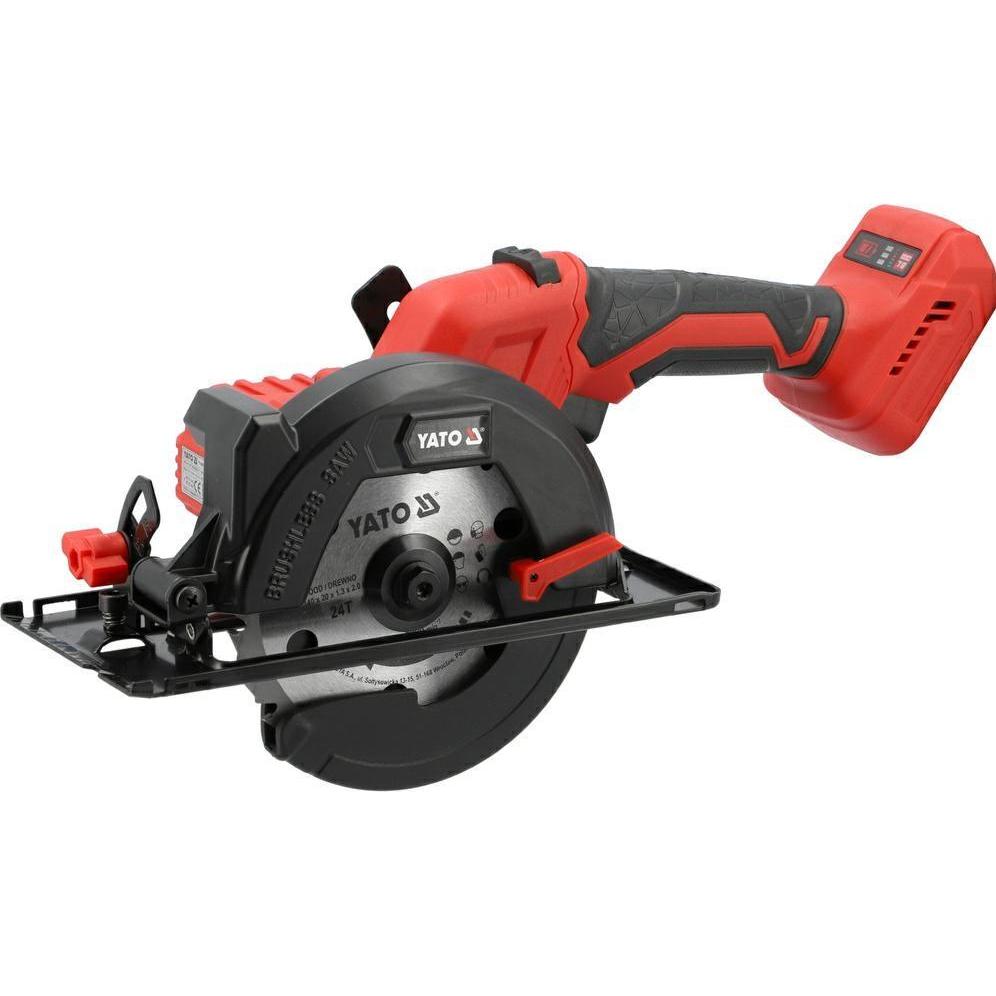 Yato, Sega circolare, Pilarka Akumulatorowa Bezszczotkowa 18v 140mm Bez Akum.