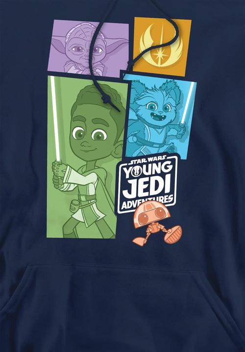 Produktbild Star Wars Young Jedi Adventure Kapuzenpullover (M)