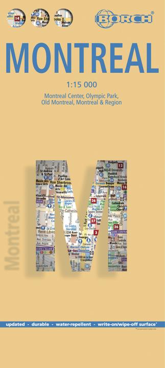 Produktbild Map Montreal