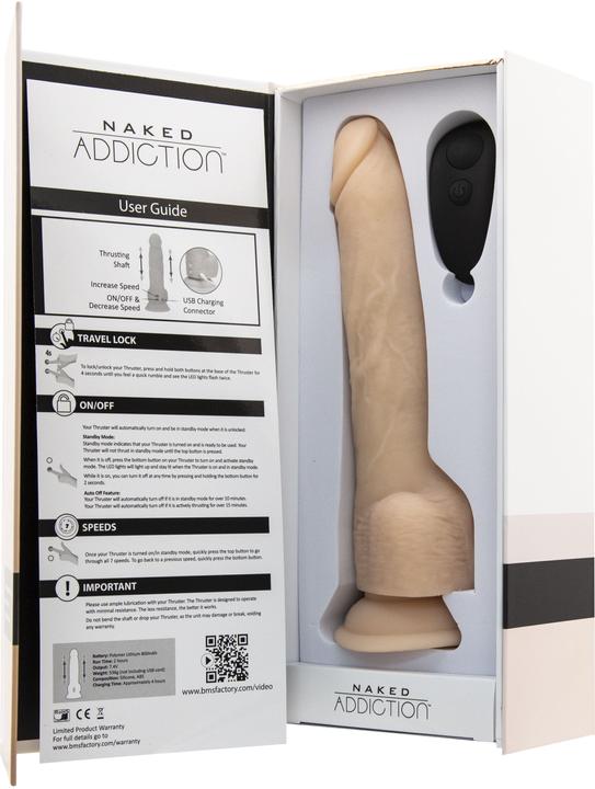 Actual product image Naked Addiction Realistic dildo