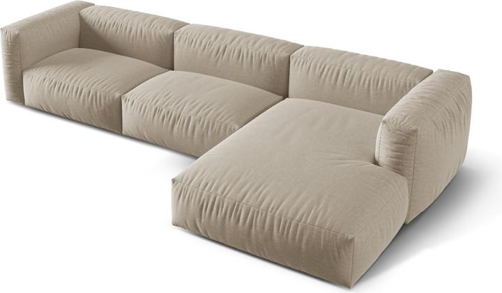 Image du produit Micadoni Canapé D'Angle Droit Modulaire, "Martina", 3 Places, 332x176x75 Fabriqué en Europe (Canapé d'angle)