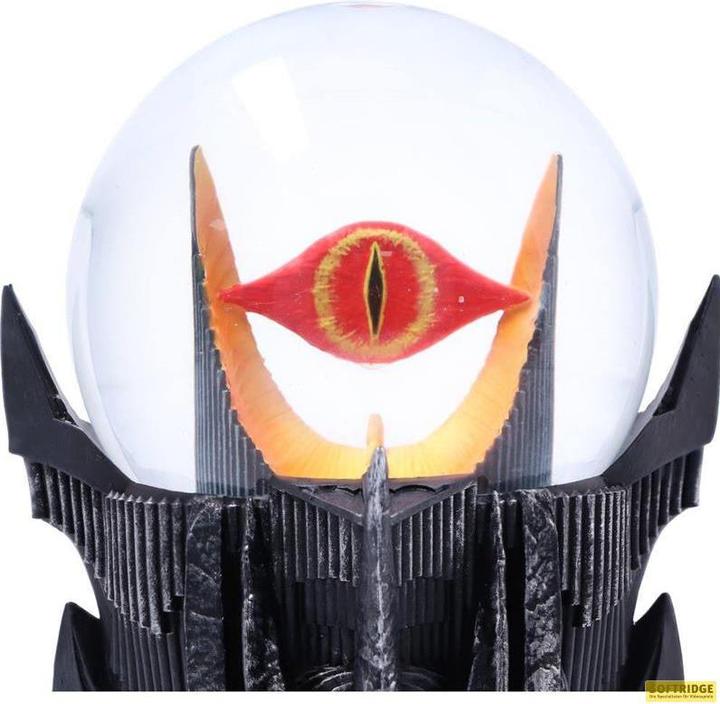 Actual product image Nemesis Now Lord of the Rings Sauron Snow Globe 18cm