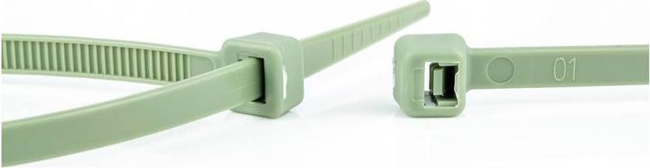 Actual product image WKK 5484 Cable tie 368 mm 7.60 mm Green Acid resistant 100 pcs. (Plastic cable ties, 368 mm, 100 pcs.)