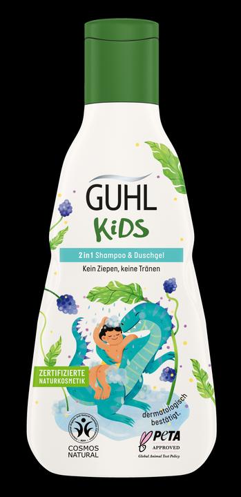 Actual product image Guhl Kids 2in1 Shampoo, Duschgel Brombeerextrakt (250 ml)