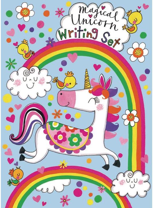 Produktbild Rachel Ellen Briefpapierset Unicorn (1 Stk.)
