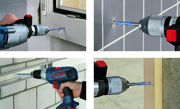 Image du produit Bosch Professional Zubehör Exercice polyvalent CYL-9 (4 mm, 5 mm, 6 mm, 8 mm)