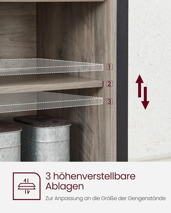 Productafbeelding Vasagle Sidey (100 x 33 x 80 cm)