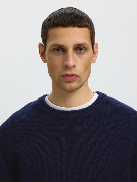Image du produit Selected Slhcody Ls Knit Relaxed Crew Neck Noos (XL)