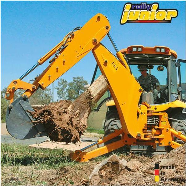 Actual product image Rolly Toys Backhoe loader
