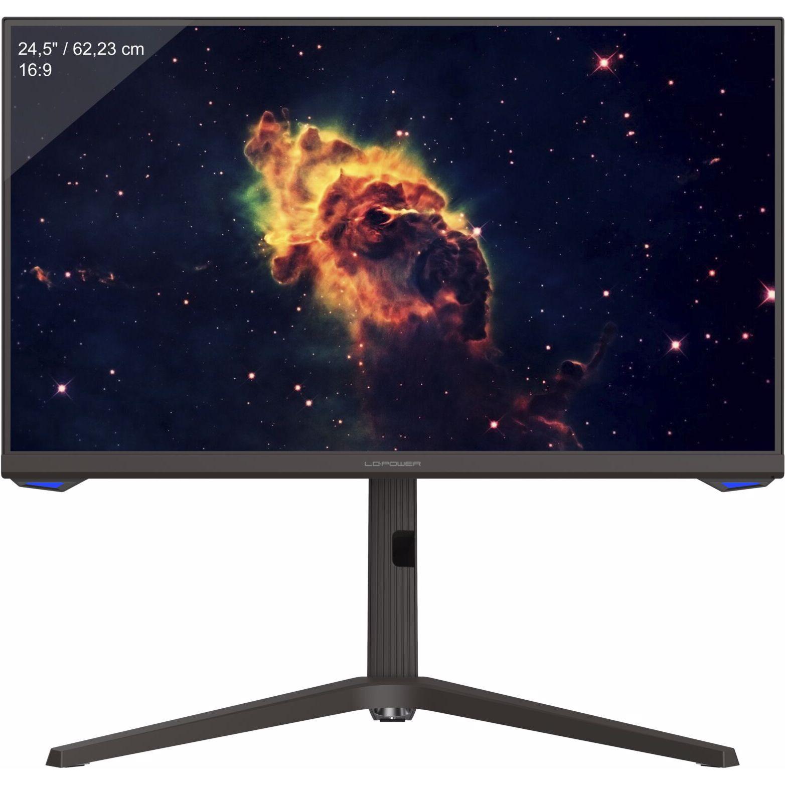 LC-Power LC-M25-FHD-144 (1920 x 1080 Pixel, 24.50"), Monitor, Schwarz